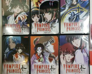 Vampire Princess Miyu TV DVD Series 1 - 6 Box Set Rare Charm Missing 2