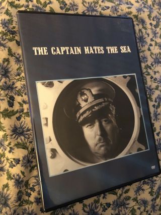 The Captain Hates The Sea (1934) Sony Dvd - Rare Three Stooges