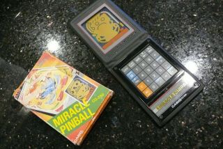 Casio Miracle Pinball Vintage Electronic Handheld Arcade Video Game Watch✨rare✨