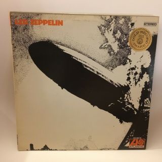 Led Zeppelin I Sd 8216 Gold Seal Record Lp Vinyl - Atlantic - Stereo 1969 - Rare