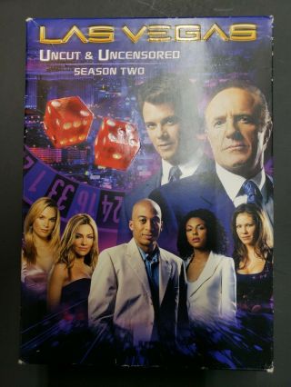 Las Vegas Second Season 2 Uncut & Uncensored (3 Disc Set) Nbc Tv Show Rare Usa