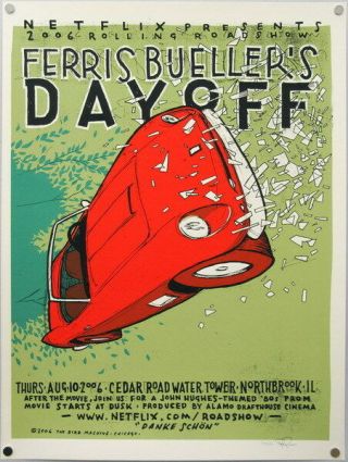 008 Ferris Bueller Day Off - Matthew Broderick Classic Usa Movie 24 " X31 " Poster