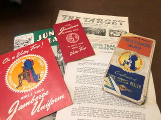 Rare - Vintage 1950 Boy Scout Jamboree Booklet,  3maps,  More - Valley Forge,  Pa