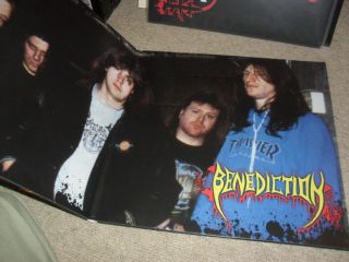 BENEDICTION - SUBCONSCIOUS TERROR - AWESOME RARE AND HARD TO FIND LTD BLUE VINYL 3