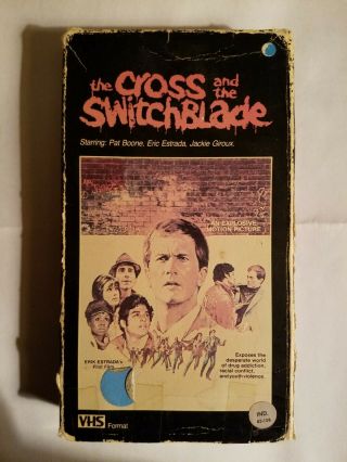 The Cross And The Switchblade Vhs Rare Vci Drugs Gangs