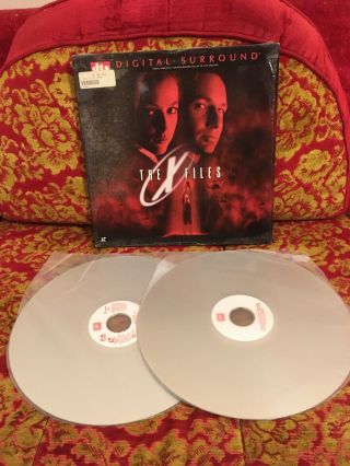 Rare Laserdisc X - Files Movie Dts Digital Surround Laser Disc Sci - Fi Horror Cult