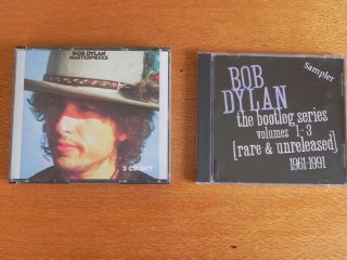 Bob Dylan 2 Rare Cds,  Bootleg Series 1 - 3 Sampler,  Australian Masterpieces 3cd.