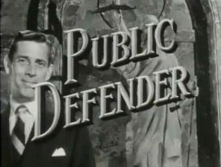 Rare 16mm Tv: Public Defender (love And Conscience) Reed Hadley / 1954