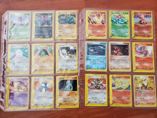 Vintage Pokemon Cards Ho - Oh Venuasaur Kyogre Groudon Ex 2002 Promo 52 001 Rare