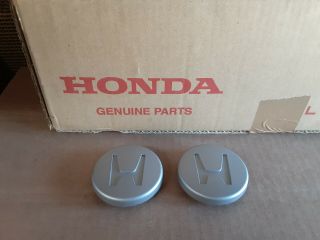 (2) Honda Civic Hx Oem Center Cap Rare Enkei Wheel Rim Hub Hubcap 96 97 98 99 00
