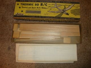 Vintage Jetco Thermic 50 R/c Glider,  Old And Rare