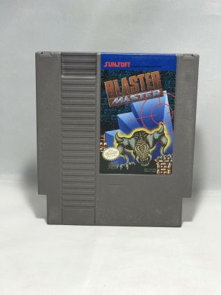 Blaster Master (nintendo Entertainment System,  1988) Fun,  Rare Vintage