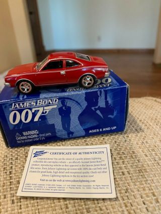 2004 Johnny Lightning James Bond 007 Amc Hornet 3 Rare,  Cert