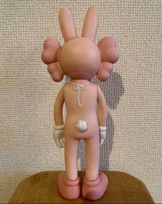 Rare KAWS ACCOMPLICE MEDICOM TOY PINK VERSION without box 2002 EASTER 3