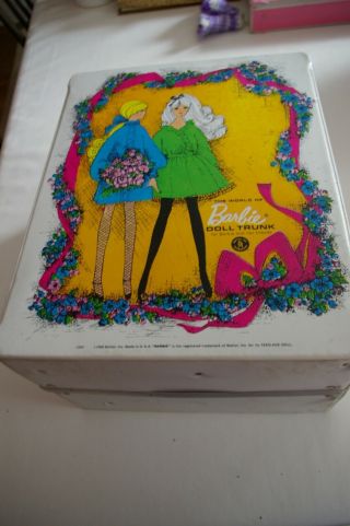 Vintage Barbie The World Of Barbie 1968 Trunk/case