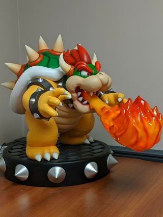 First4figures F4f Exclusive Day One Bowser Statue Mario Bros.