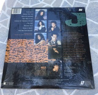 The JETS - AIRPLAY Pioneer LASERDISC LD Not a DVD Ultra Rare 2