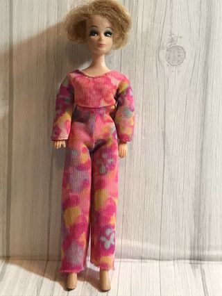 Vintage 1970 6 " Doll Topper Corp.  Hong Kong Collectible Plus Outfit