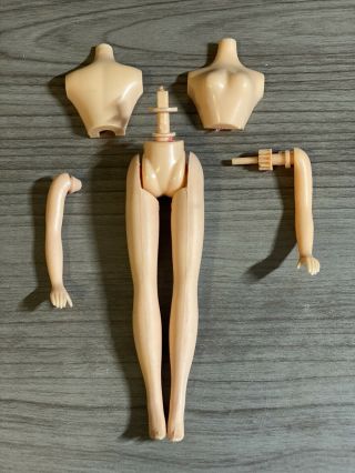 1970 Vintage Dawn Doll Parts Only Topper Bendable Legs - Arms - Torso