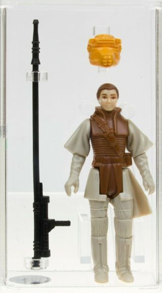 Star Wars 1983 Kenner Proto First Shot Leia Boushh Unpainted Torso/limbs Afa 80