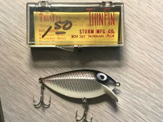 Vintage Thin Fin Fishing Lure By Storm Mfg - Set Of 2
