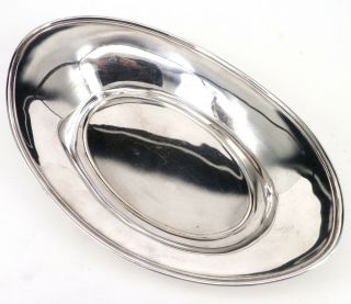 SILVER FRUIT BOWL OR DISH BOAT FORM 2