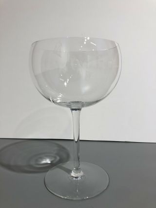 Baccarat France Pavillon /chambertin Pattern Crystal Wine Glass Rare Size 6 3/4 "
