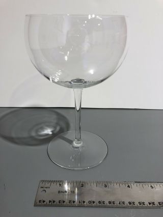 Baccarat France Pavillon /Chambertin Pattern Crystal Wine Glass Rare Size 6 3/4 