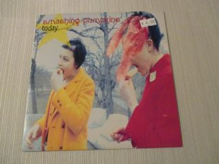 Today By The Smashing Pumpkins,  Rare Orange Vinyl 45 Rpm Record,  Made U.  K.