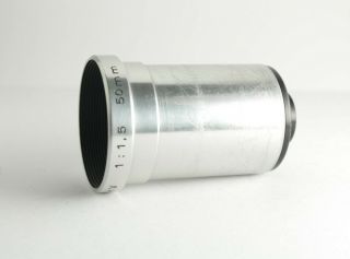 rare Astro Kino Color V F/1,  5 50mm fast Projection Lens Swirly bokeh sample pic 2