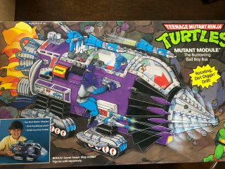 Vintage 1990 Teenage Mutant Ninja Turtles Mutant Module Drill Misb 19