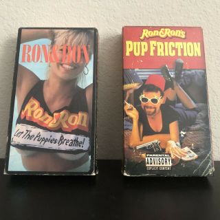 Ron & Ron Vhs - Rare - Let The Puppies Breathe & Pup Friction - Orlando / Tampa