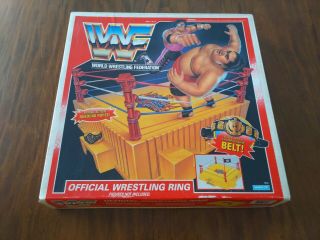 Wwf Hasbro King Of The Ring Rare Wrestling Ring Wwe