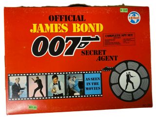 Complete Nib - Official James Bond 007 Secret Agent Complete Spy Set,  1985 Coibel