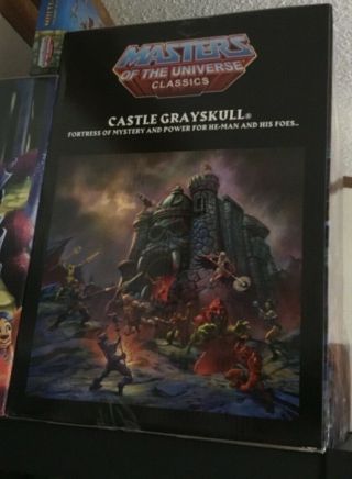 MOTUC,  Castle Grayskull,  Masters of the Universe Classics,  MISB,  box 2