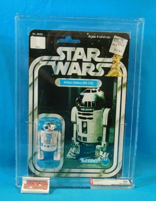 Vintage 1978 Star Wars Artoo - Detoo R2 - D2 Kenner 12 Back Nm Afa 80