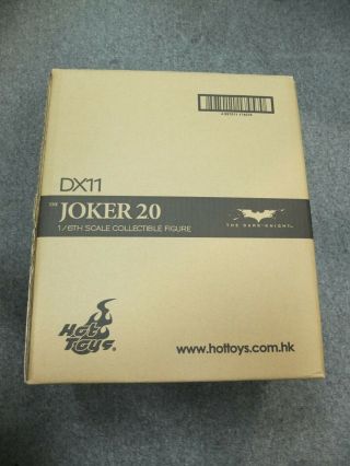 Hot Toys Dx11 Dx 11 Dark Knight Batman Joker 2.  0 Heath Ledger Normal Version Use