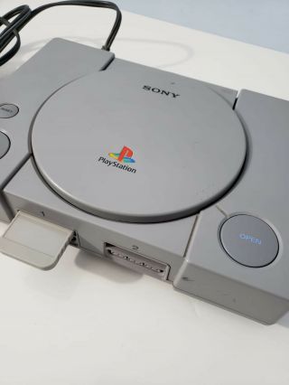 Sony Playstation 1 Ps1 Console With 1 Memory Card And Rare