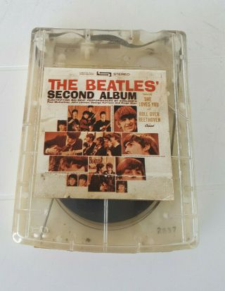 The Beatles Second Album 4 Track Tape Muntz Clear Rare 8 2nd