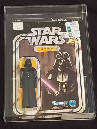 Darth Vader 12 Back - B Afa 80 Star Wars 1978 Kenner Action Figure