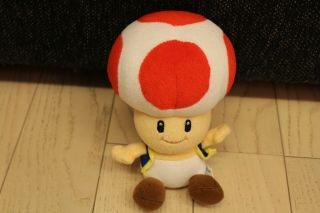 Mario Party 5 Plush Doll Soft Toy Stuffed 2003 Japan Rare Bean Bag Toad