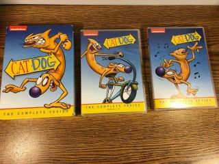 Catdog The Complete Series Dvd Cat Dog 12 Disk Set Nickelodeon Rare Oop Shout