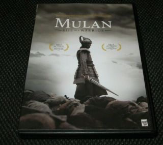 Mulan Rise Of A Warrior 2009 Dvd Chinese Legend Live Action Rare Region 1 Movie
