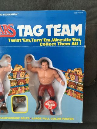 WWF LJN Wrestling Superstars BRITISH BULLDOGS TAG TEAM SET STILL FACTORY 2