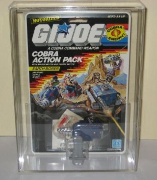 Gi Joe Cobra Motorized Action Pack Complete Set Of 8 Moc Afa 85