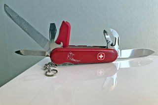 Rare & Vintage Wenger Skier Swiss Army Knife Old Collector Sak Pocket Knives