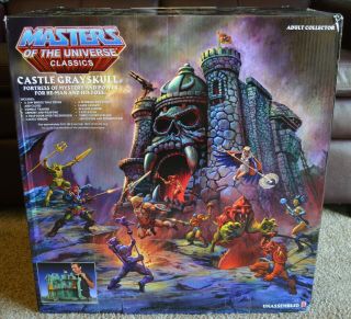 Motuc,  Castle Grayskull,  Masters Of The Universe Classics,  Misb,  Box