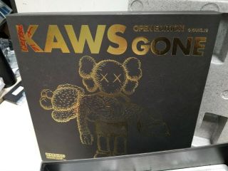 Kaws Gone Companion BFF Vinyl Figure Black Open Edition READ AD 2
