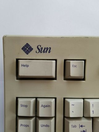 Sun Microsystems Type 5c RARE Swedish Release Keyboard and Mouse Combo 2