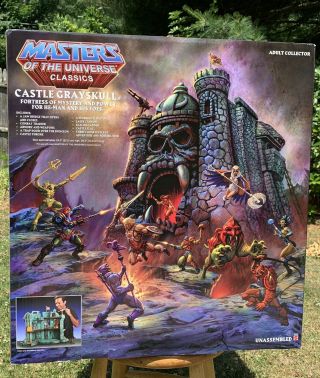 Motu Masters Of The Universe Classics Castle Grayskull Motuc He - Man
